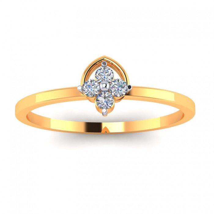 Diamond Ring For Girl