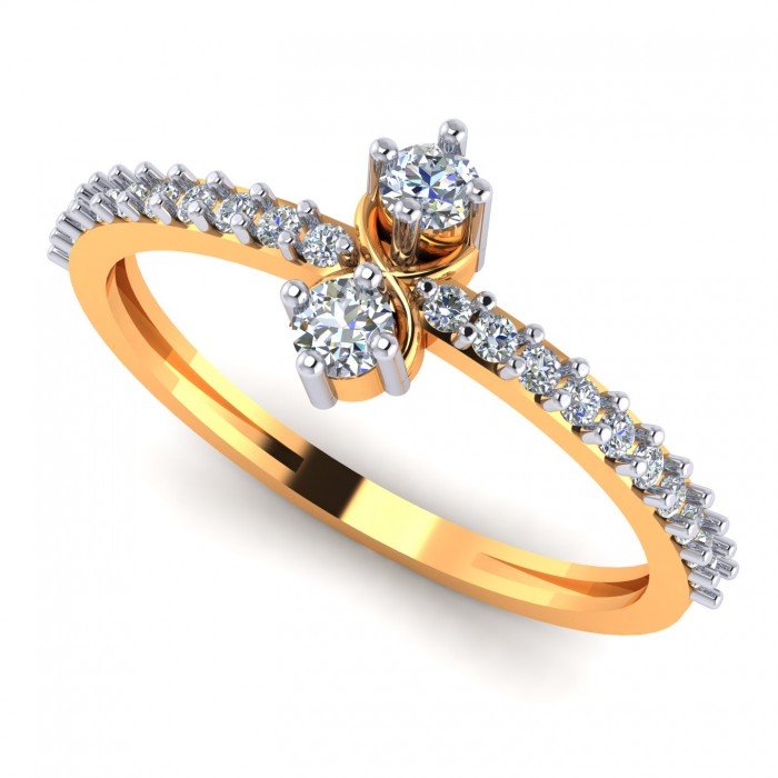 Elegant Gold Diamond Eternity Ring