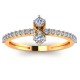 Elegant Gold Diamond Eternity Ring