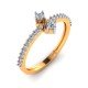 Elegant Gold Diamond Eternity Ring