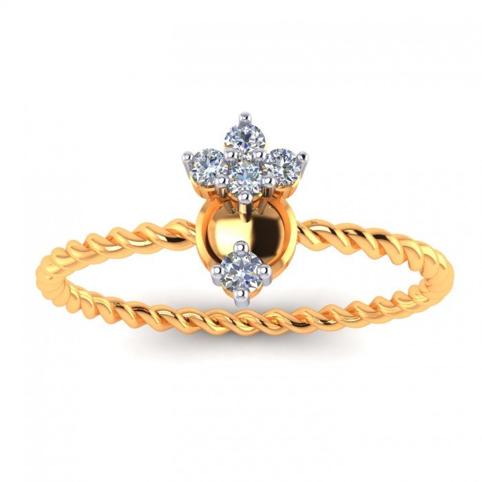 Elegant Gold Diamond Eternity Ring