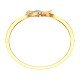 Exclusive Oval Bangle Gold