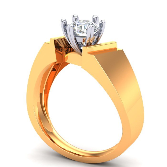 Single Diamond Solitaire Ring