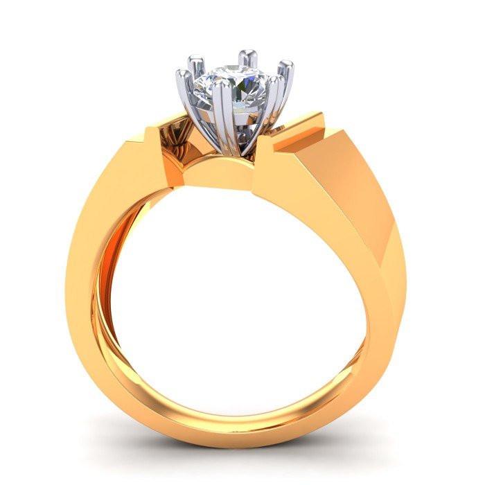 Single Diamond Solitaire Ring