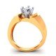 Single Diamond Solitaire Ring