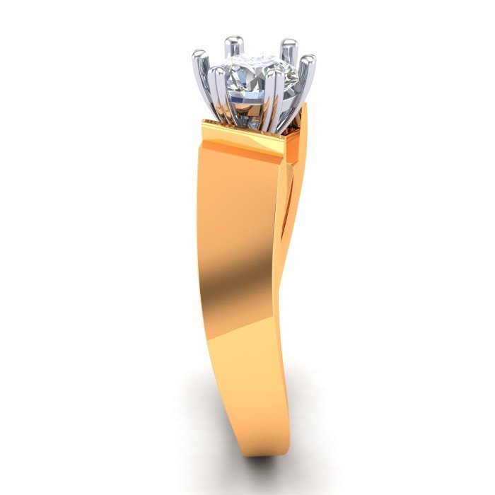 Single Diamond Solitaire Ring