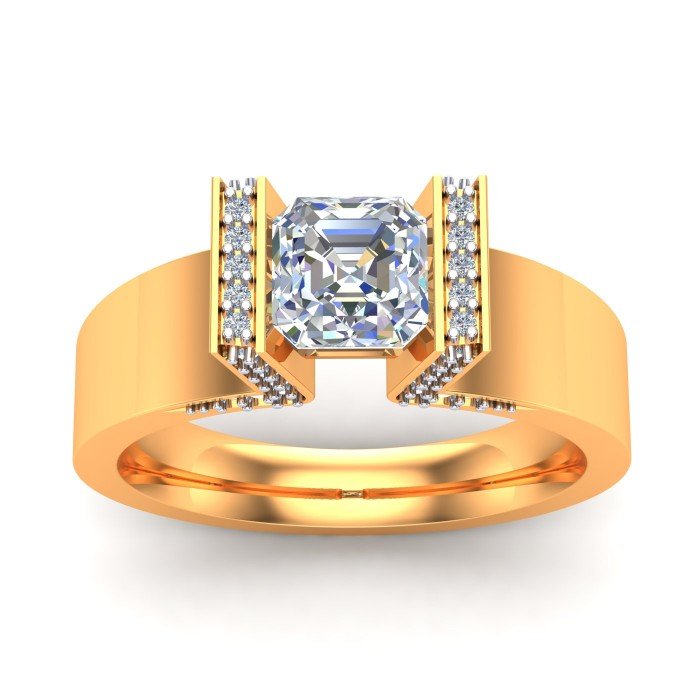 Exclusive Solitaire Engagement Ring