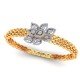 Stylish Gold Oval Bracelet