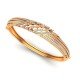 Oval Shape Gold Bracelet