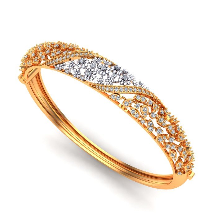 Wedding Gold Oval Bracelet