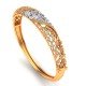 Wedding Gold Oval Bracelet