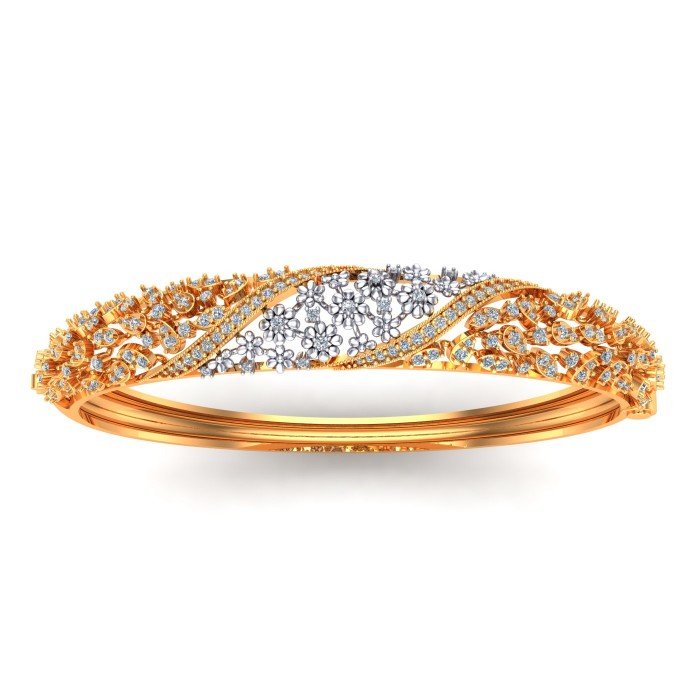 Wedding Gold Oval Bracelet