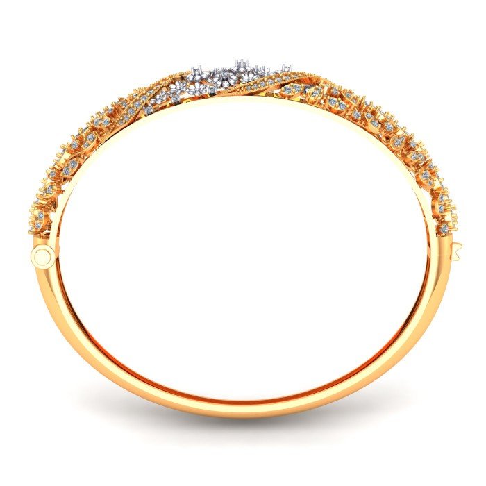 Wedding Gold Oval Bracelet