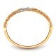 Wedding Gold Oval Bracelet