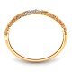 Wedding Gold Oval Bracelet