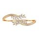 Leaves Gold Bangle for Women