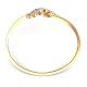 Leaves Gold Bangle for Women