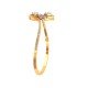 Stylish Oval Gold Bracelet