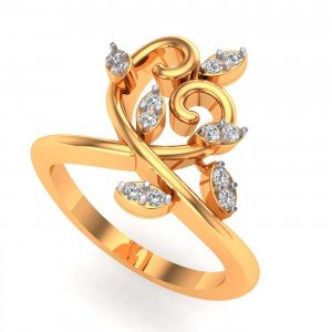 Popular Casual Gold Ring