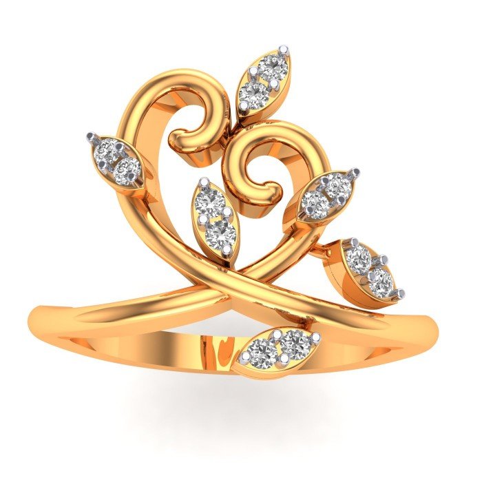 Popular Casual Gold Ring