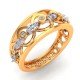 Gold Stylish Band Ring