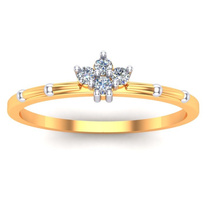 Casual Cz Diamond Ring