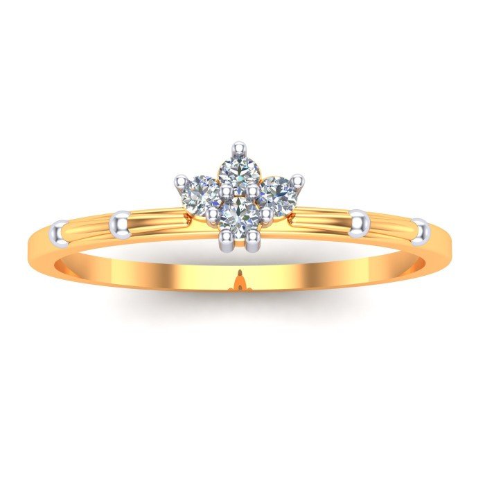 Casual Cz Diamond Ring