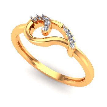 Fancy Casual Band Ring