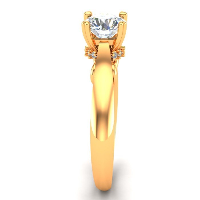 Fashion Solitaire Engagement Ring