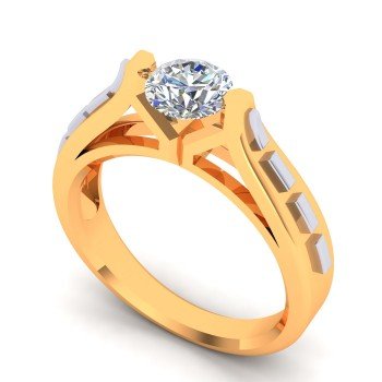 Men Engagement Solitaire Ring