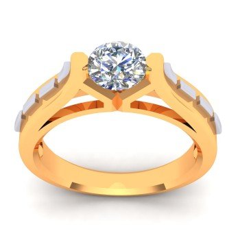 Men Engagement Solitaire Ring