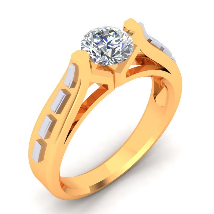 Men Engagement Solitaire Ring