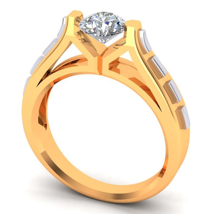 Men Engagement Solitaire Ring