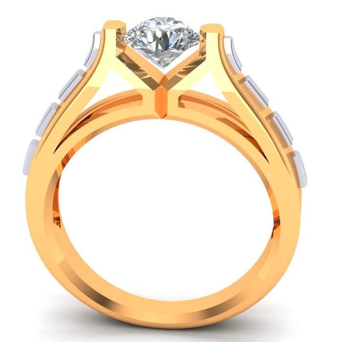 Men Engagement Solitaire Ring