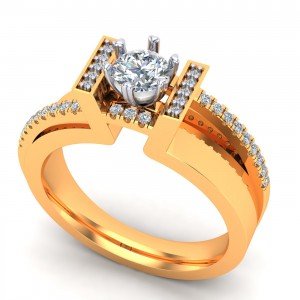 Men Wedding Solitaire Ring