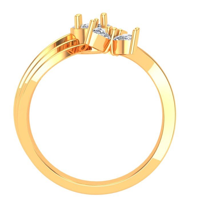 Gold Casual Ring