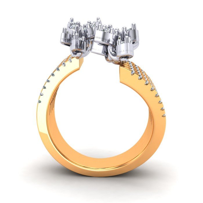 Cocktail Rings Artificial Diamond