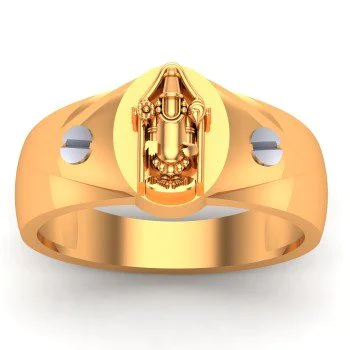 Gold venkateswara swamy outlet rings for gents