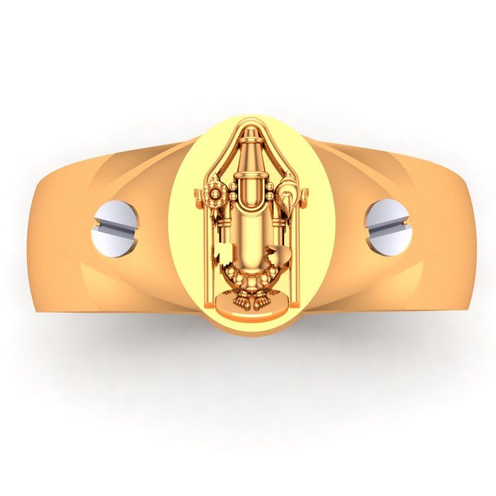 Tirupati Balaji Men Ring Tirupati Balaji Men Ring