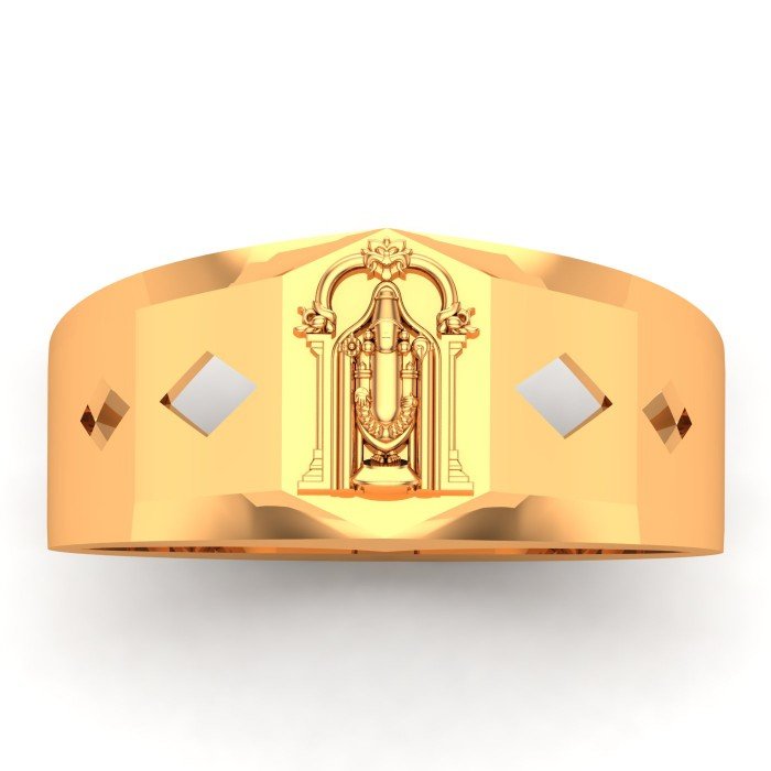 Square Balaji Men Ring