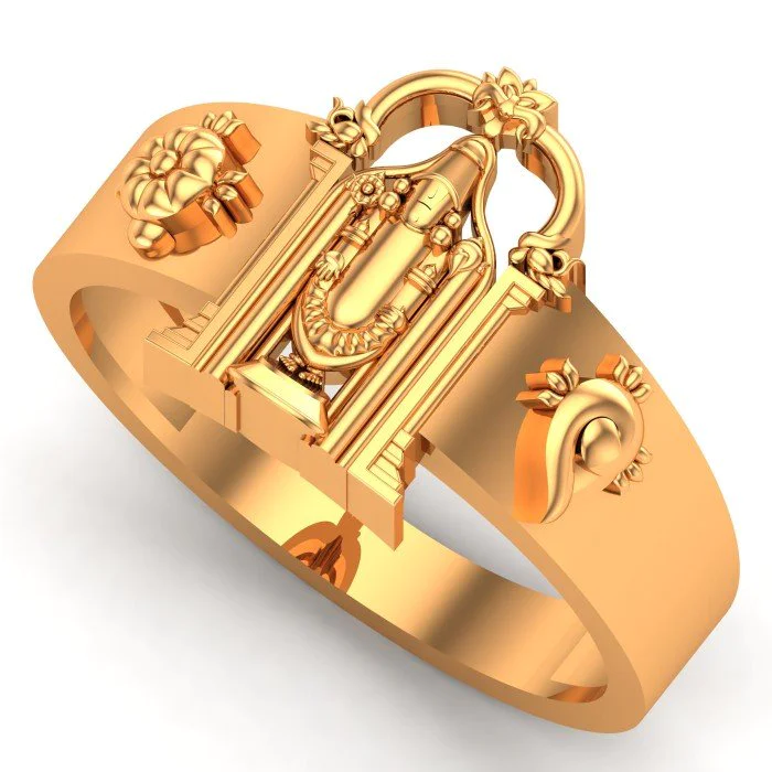 Tirupati Balaji Ring 49jewels