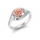 Butterfly Rose Ring