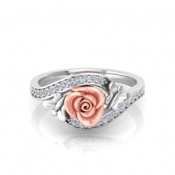 Butterfly Rose Ring