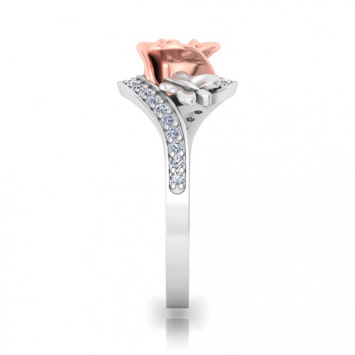 Butterfly Rose Ring