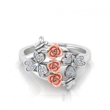 Heart Rose Ring