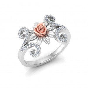 Flower Rose Ring