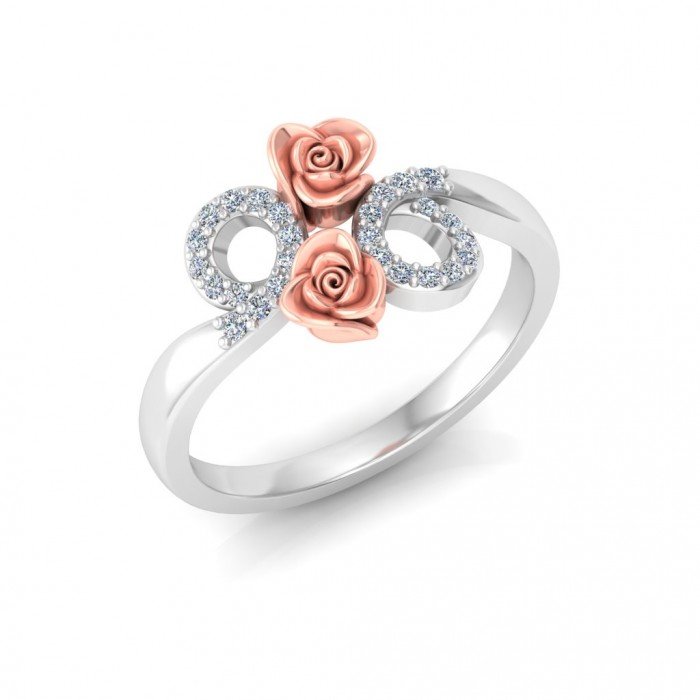 Women Rose Ring