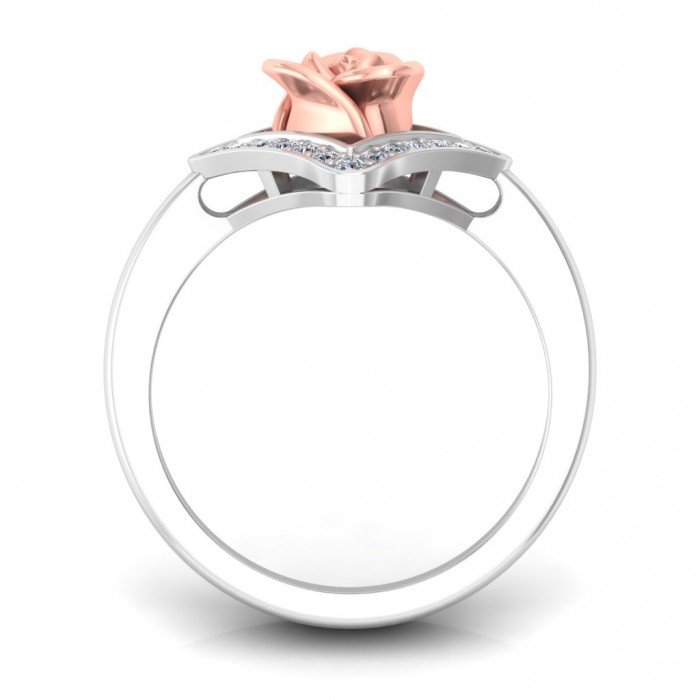 Square Rose Ring