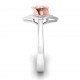 Square Rose Ring