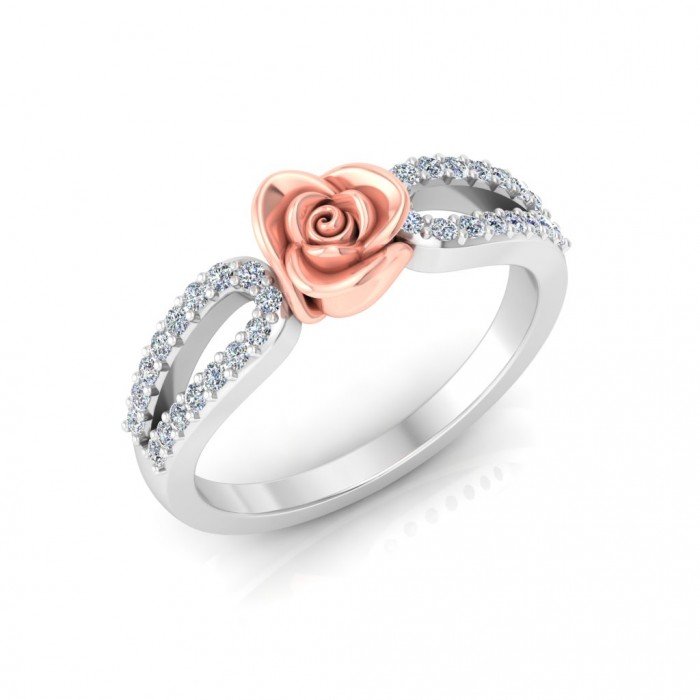Single Rose Ring